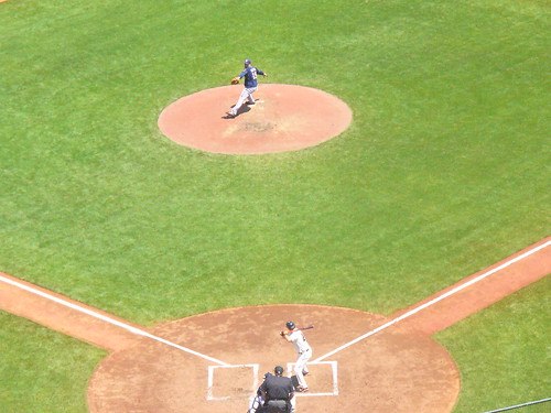 Adjusting Stance on the Rubber Based on Batter's Handedness