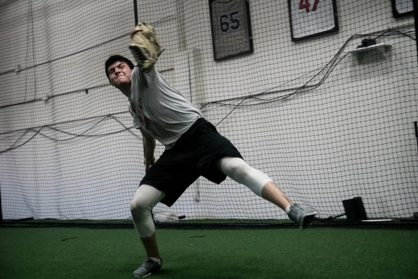 Efficient Front Leg Mechanics that Lead to High Velocity