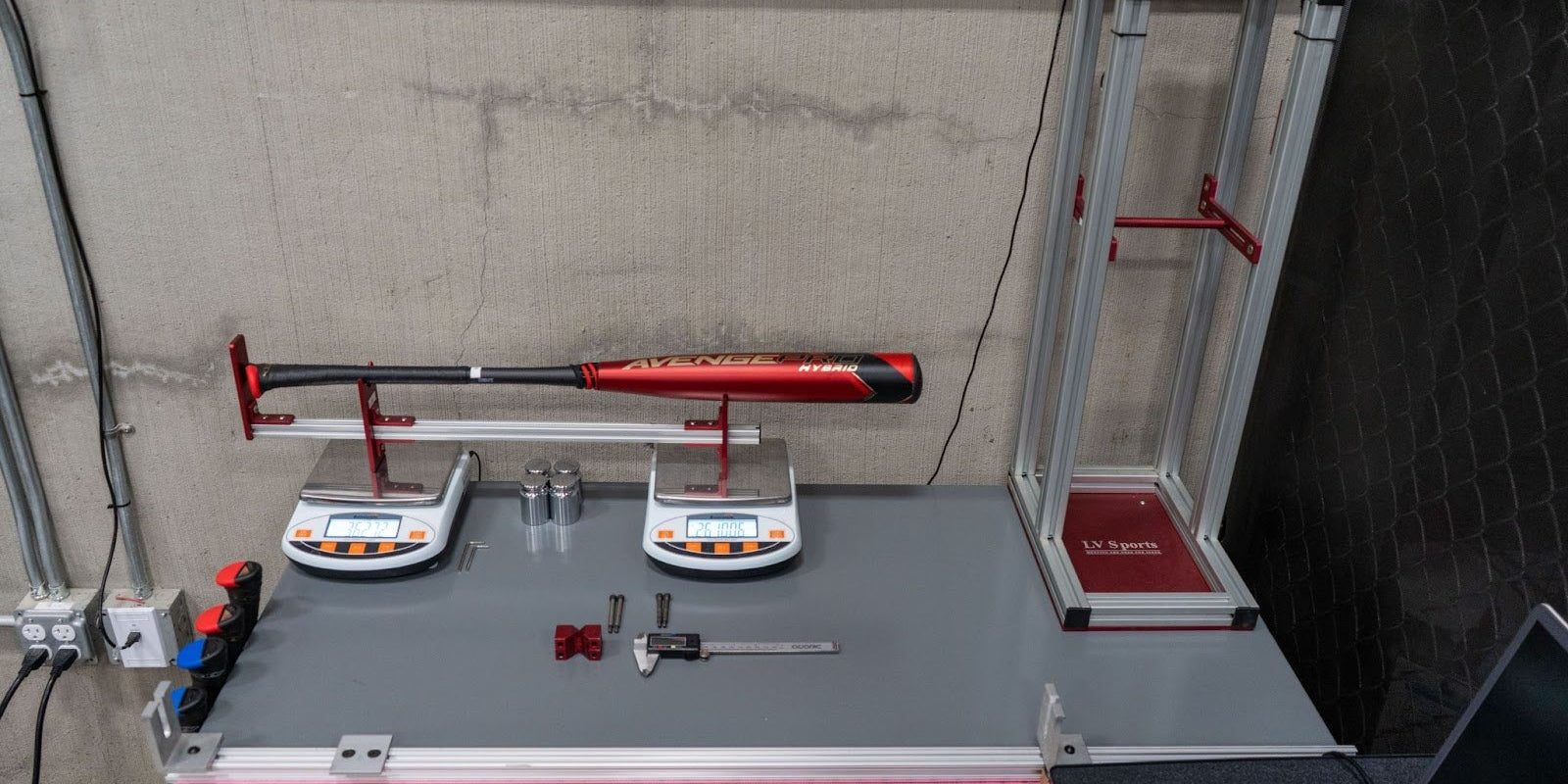 Bat fitting rig