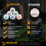 Leather Weighted Baseballs — Sets