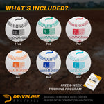 Leather Weighted Baseballs — Sets