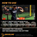 Leather Weighted Baseballs — Sets