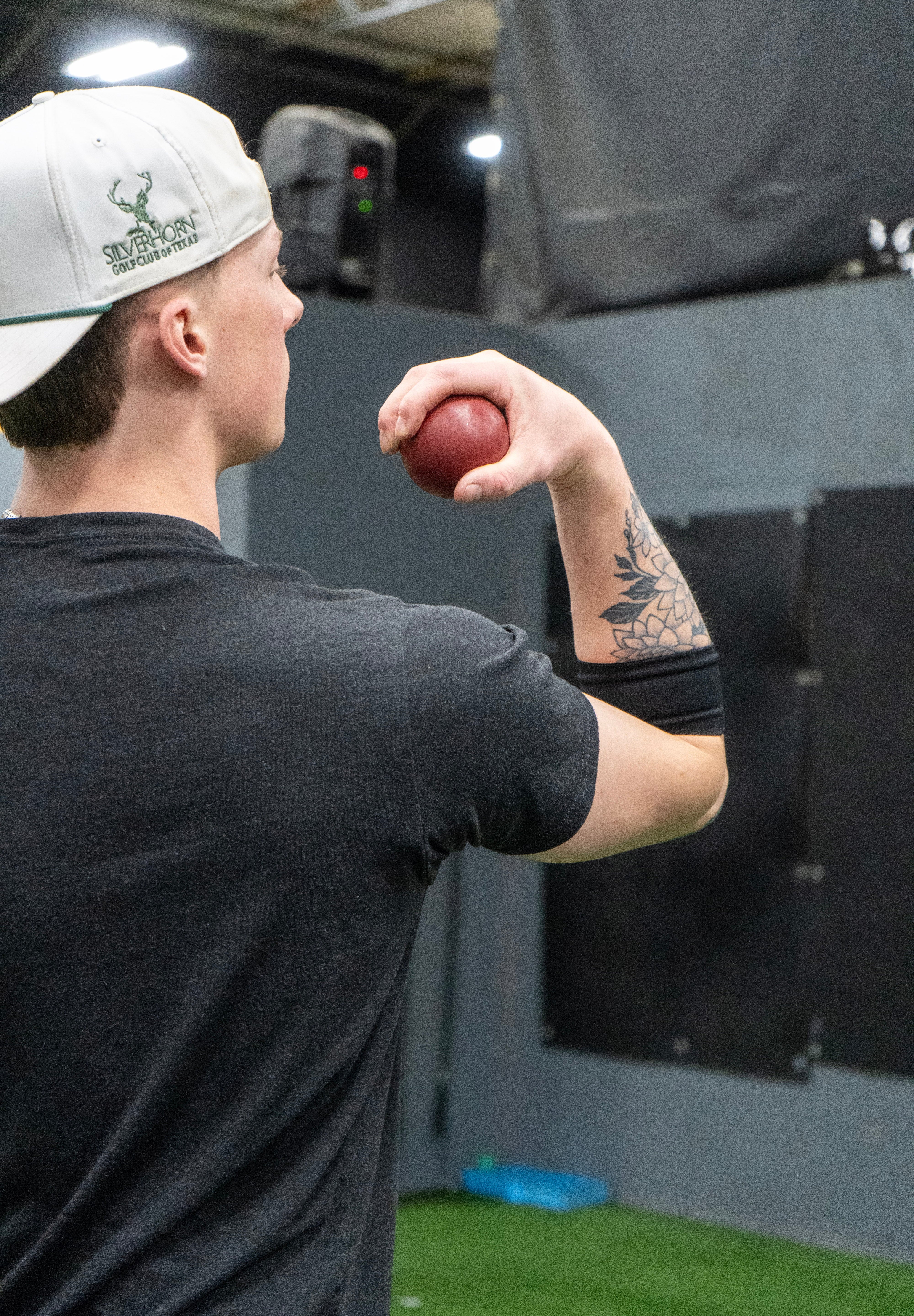 PULSE Sweat Band in use - drill back