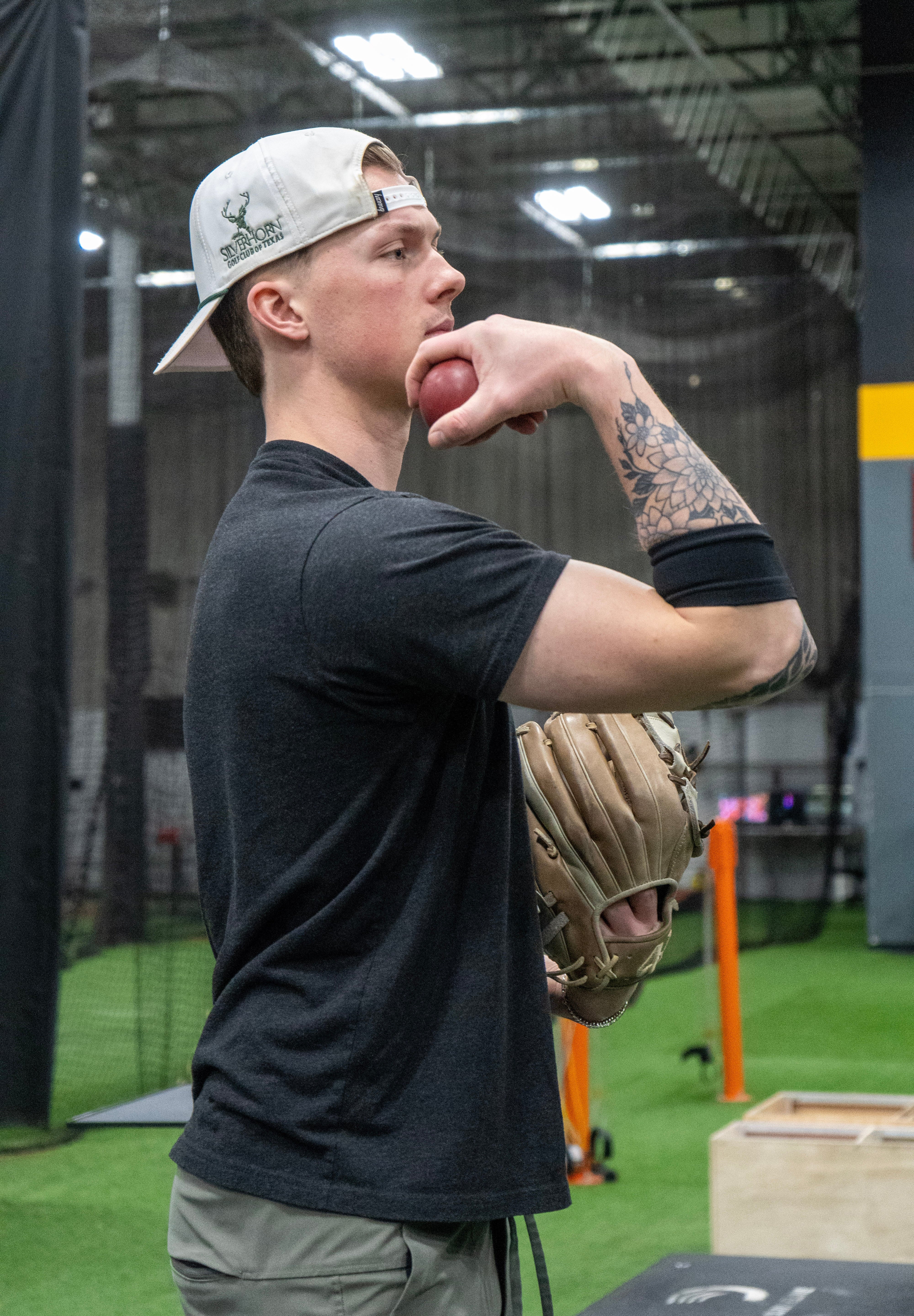 PULSE Sweat Band in use - drill right 2