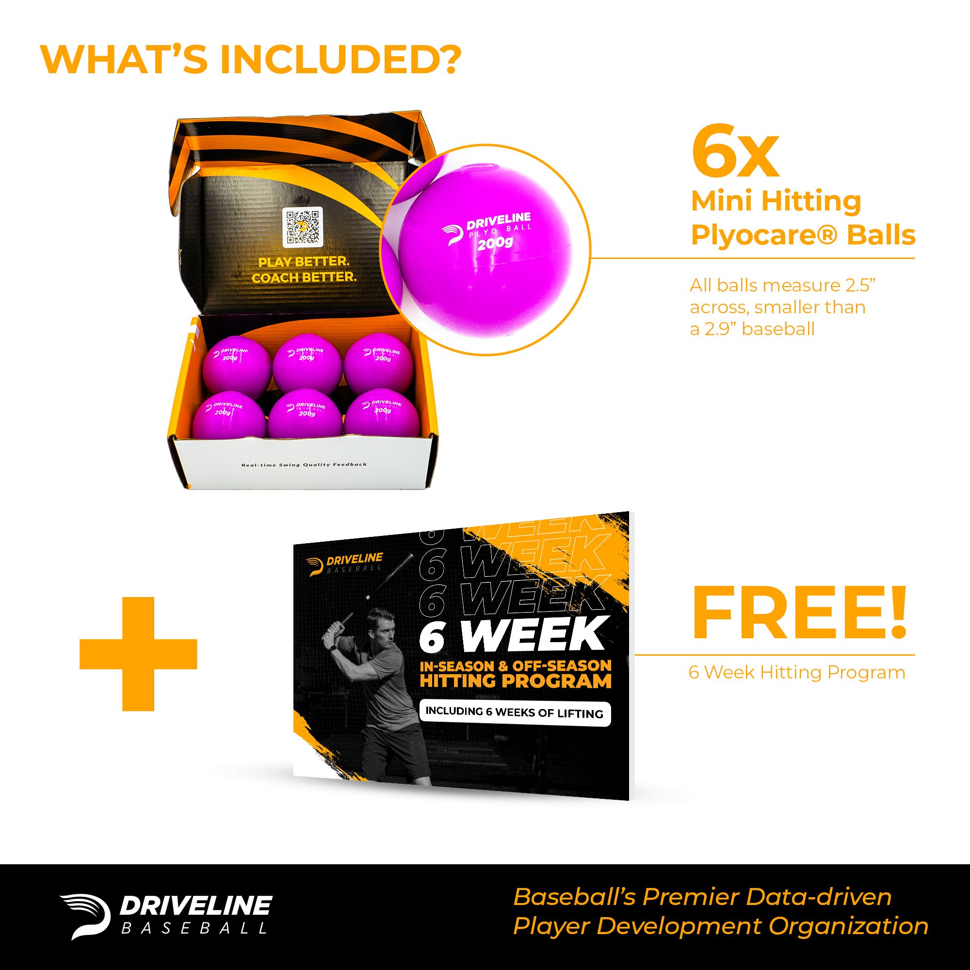 Mini Hitting Plyo Ball® Sets