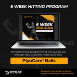 6 WEEK HITTING PROGRAM

Comprehensive programming that guides you through how to get the most out of your Hitting PlyoCare® Balls.