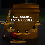 ONE BUCKET. EVERY SKILL.

- Improve contact quality
- Structured sessions
- Develop bat speed
- Build arm speed
- Warm up + recover
- Groove mechanics