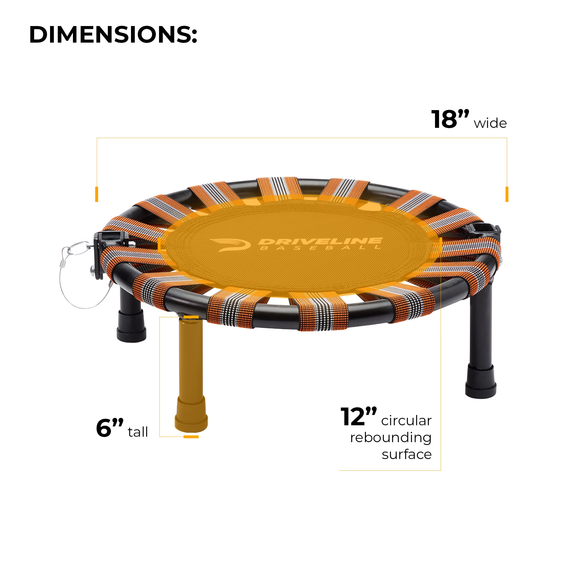 Driveline Recovery Mini Trampoline